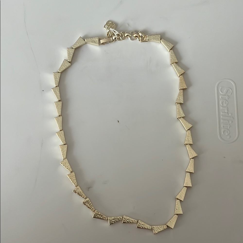 Kendra Scott Gold Geometric Necklace